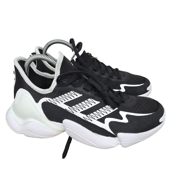 Adidas Mahomes 1 Impact FLX Training Shoes Men 7 Black White Sneakers GX8113 New